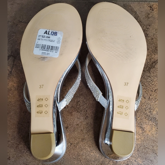 Le Chateau Rhinestone Sandals - Picture 9 of 9